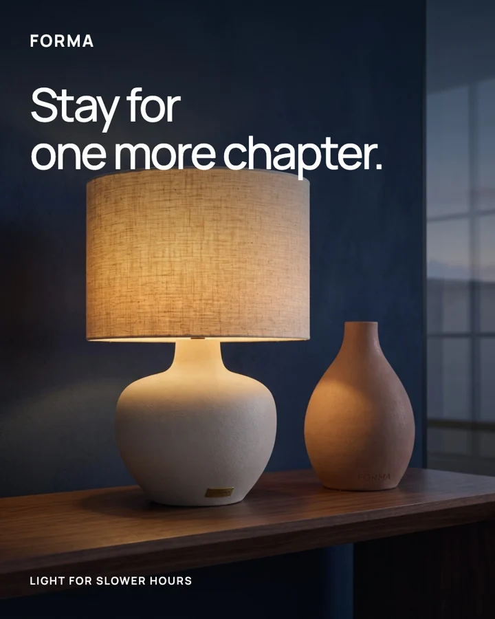 FORMA homeware post example